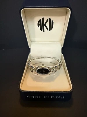 Anne Klein II watch Silver link watch with box - Image 1 of 3
