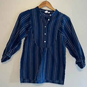 Camisa náutica a rayas azul marino y blanco Gap para mujer talla XS - Imagen 1 de 4