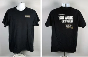 Bushmills Irish Whiskey You work for us Now Shelby Company T Shirt Uomo Large - Foto 1 di 3