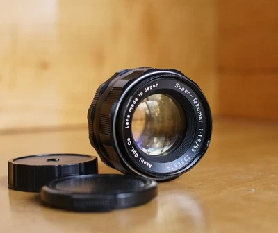 Rare Super Takumar Pentax 55mm F1.8 Camera Lens - M42 Mount - VG Condition - Image 1 of 4