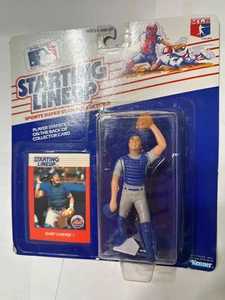 1988 Startaufstellung Gary Carter - Montreal Expos, HOF, RIP - Bild 1 von 12