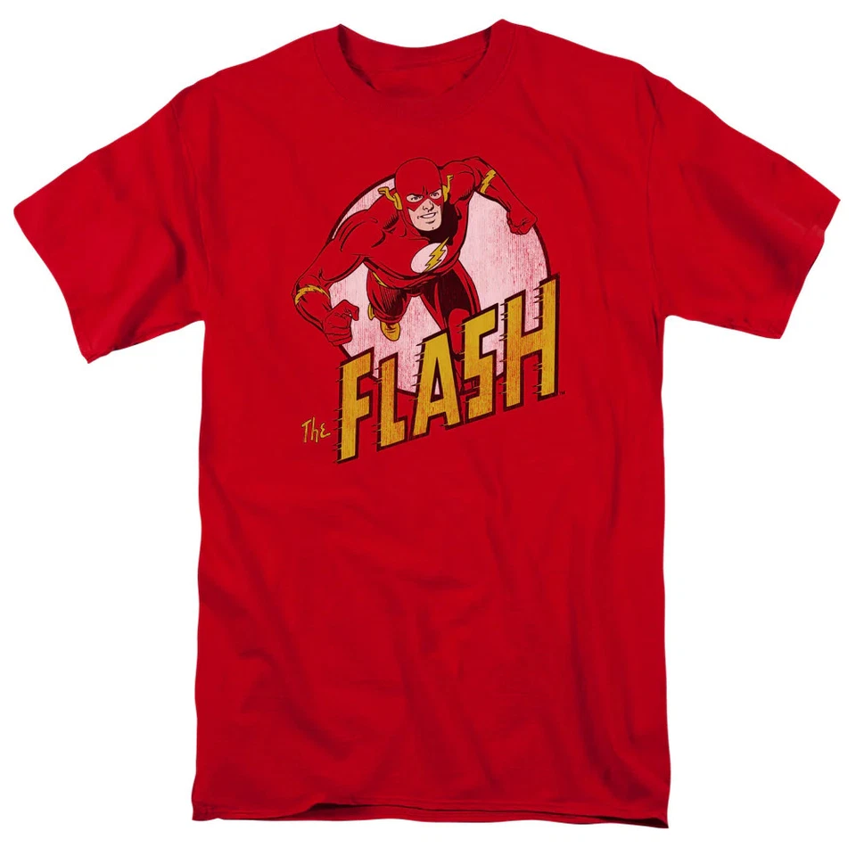 Dc Flash The Flash Mens T Shirt Red - Image 1 of 1