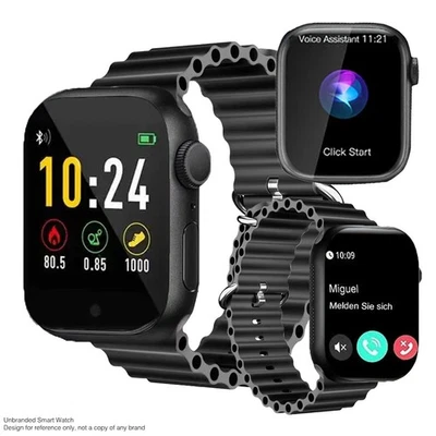Smart Watch Men Women Bluetooth Heart Rate Sleep Wristwatch For Android and IOS - Image 1 of 4