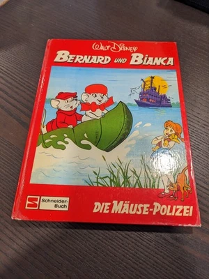 Vintage German Bernard und Bianca Walt Disney Book Hardcover 1978 - Image 1 of 4