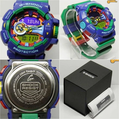 Auténtico CASIO G-SHOCK GA-400-2AJF Edición Especial Colorida de Japón Foto 1 de 4
