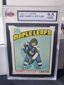 76-77 Topps Darryl Sittler KSA 9.5 Near Gem Mint 🚨🚨🚨 Toronto Maple Leafs - Picture 1 of 2