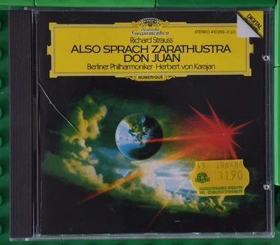 Richard Strauss - Also sprach Zarathustra - Don Juan - Karajan - DG - CD - Bild 1 von 4