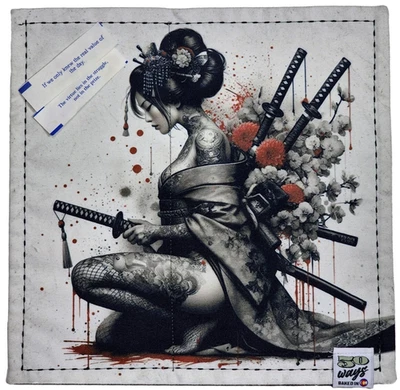 MANQUILLO DE BOLSILLO DE 50 VÍAS Transporte diario EDC Equipo Mujer Samurai Onna Bugeisha Foto 1 de 3