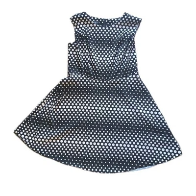 Женское платье ALYX без рукавов черно-белое горошек размер 16 - Изображение 1 из 4