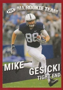 2018 Sage Hit Football Rookie Red Parallel 125 Mike Gesicki - Imagen 1 de 1