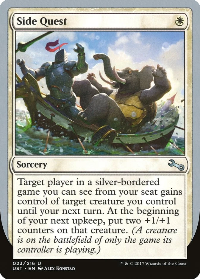 Side Quest [Unstable] (UST 23) Near Mint - Image 1 of 1