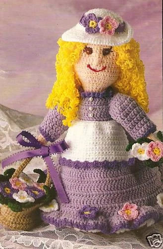 CUTE 11" Tall Peddler Doll/Toy/CROCHET PATTERN INSTRUCTIONS - Image 1 of 1