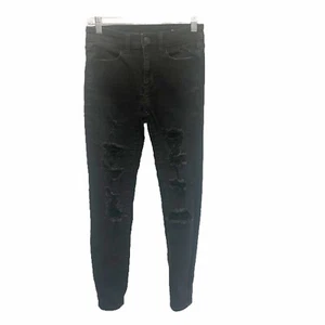 American Eagle Black Jeans Size 2 Short Next Level Stretch Hi-Rise Jegging - Picture 1 of 8