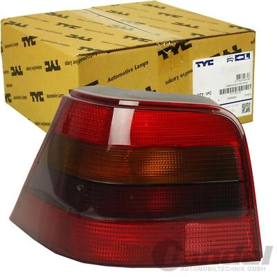  TYC HECKLEUCHTE RÜCKLEUCHTE LINKS SMOKE ROT/SCHWARZ GTI für VW GOLF 4 1J1 - Bild 1 von 4