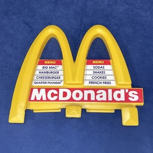 McDonald's Happy Meal Magic 1993 hamburguesa fabricante de bocadillos: letrero Golden Arches #11 - Imagen 1 de 2
