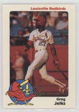 1989 Louisville Redbirds Greg Jelks #24