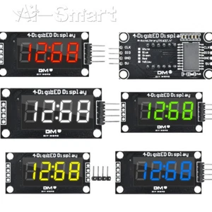 TM1637 4-Bits Digit 0.36"/0.56" inch 7 segment LED Display Module Clock Tube - Picture 1 of 62