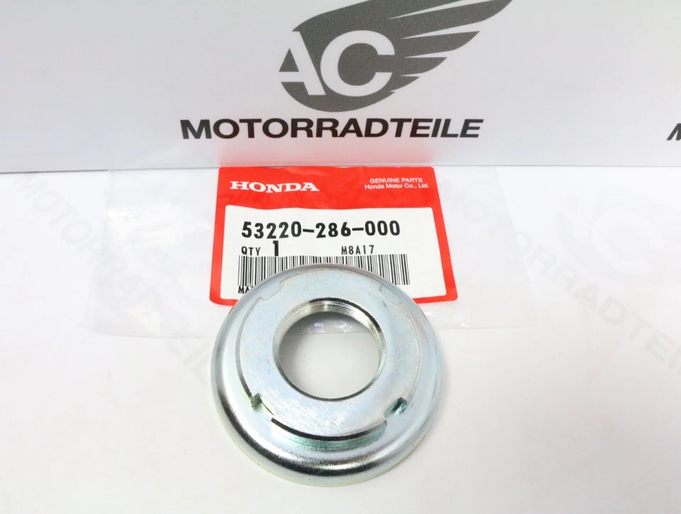 Honda SL 350 Adjusting Steering Head Bearing Control Nut Top Thread