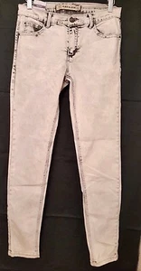 Pantalones de mezclilla blanqueados ajustados para mujer Place du Jour - 10 - Imagen 1 de 5