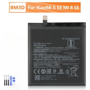 Original Ersatz Akku BM3D für Xiaomi 8 SE MI8 SE M8 SE 3120mAh - Bild 1 von 4