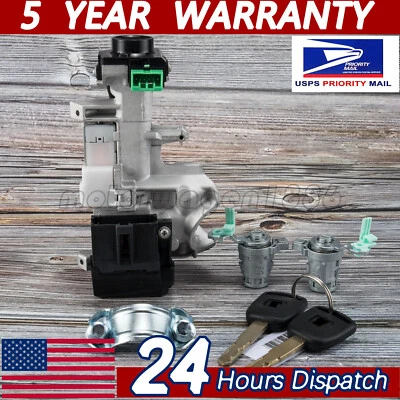 Interruptor de encendido bloqueo de cilindro transmisión automática para Honda Accord 2003-2007 con 2 llaves EE. UU. Foto 1 de 4