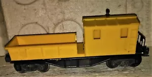 VINTAGE 1961 LIONEL POSTWAR #6120 YELLOW WORK CABOOSE-UNMARKED/NO NUMBER - Picture 1 of 6