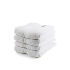 4pc Onkaparinga 45x65cm Cotton Flinders  Bathroom Hand Towels Set 600GSM White