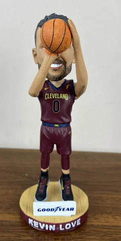 Cleveland Cavaliers Kevin Love Bobblehead SGA 11/26/18 Cavs Goodyear With Box Cover