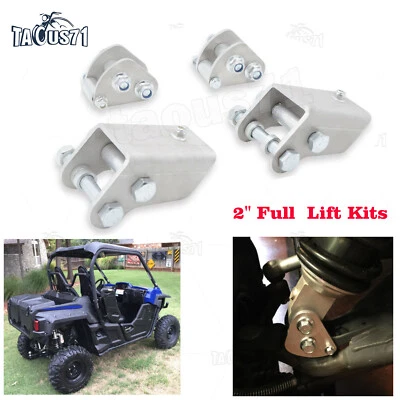 Front + Rear UTV 2" Full Lift Kits For Yamaha Wolverine 700/700 R-Spec 2016-2017 - Image 1 of 4
