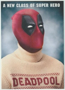 Marvel Deadpool Film Promo Karte Ryan Reynolds - Bild 1 von 2