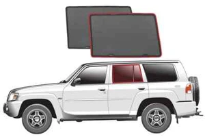 Genuine SNAPSHADES Car Rear Window Shades for Nissan Patrol 5th Gen (Y61; 199... - Picture 1 of 7