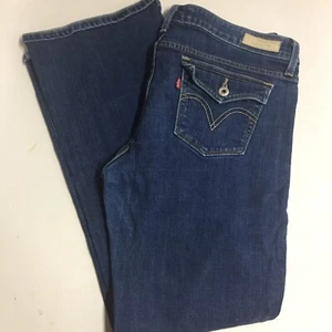 Pantalones de mezclilla para mujer Levi’s 546 bootcut lavado medio talla 12 medianos - Imagen 1 de 5