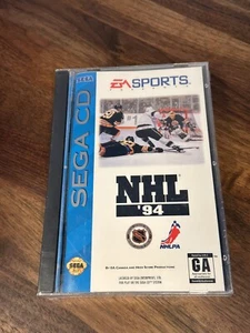 NHL 94 HOCKEY, SEGA CD, USA MEGA GAME, BRAND NEW, FACTORY SEALED - Picture 1 of 11