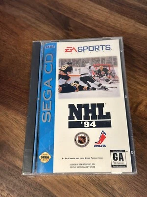 NHL 94 HOCKEY, SEGA CD, USA MEGA GAME, BRAND NEW, FACTORY SEALED - Image 1 of 4