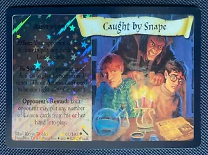 Caught by Snape Holo 61/140 Chamber of Secrets Harry Potter TCG 2002 NM - Picture 1 of 2