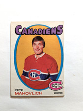 1971-72 OPC Pete Mahovlich - Montreal Canadiens Card #84