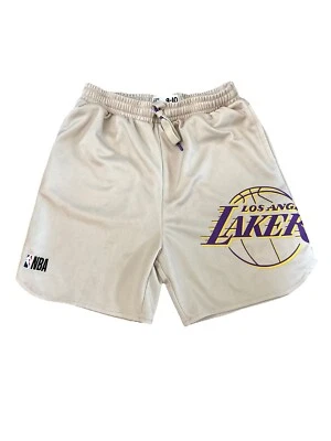 Pantalones Cortos NBA LA Lakers Talla 9-10 Niños Baloncesto Ropa de Calle Algodón En Marca Foto 1 de 4