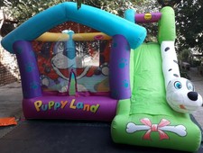 Gioco Gonfiabile per Bambini Happy Hop Cucciolandia
