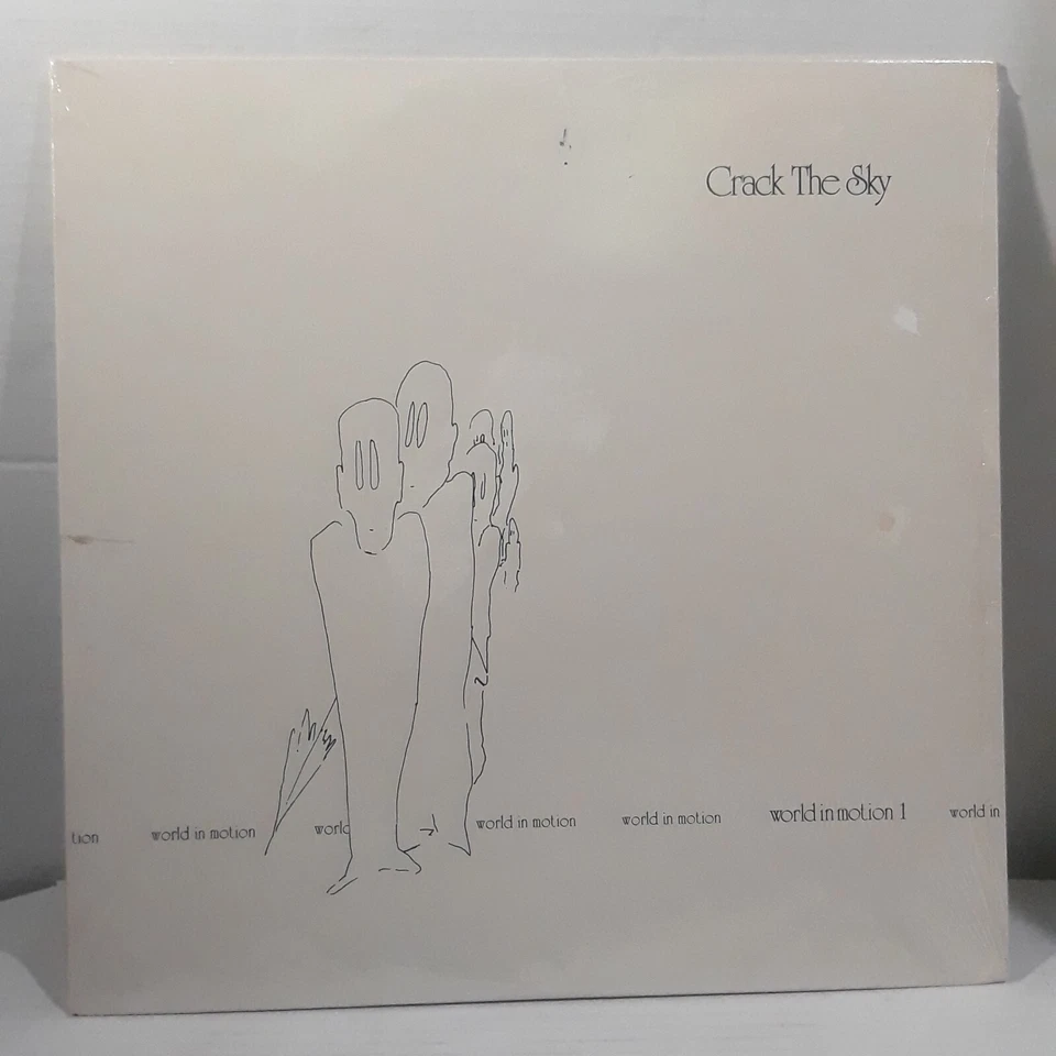CRACK THE SKY - WORLD IN MOTION - SEALED NEW VINYL RECORD (TA-499) - Image 1 of 4