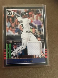 2019 Donruss Marcell Ozuna Game Used Jersey Card Atlanta Braves 1.00 shipping - Picture 1 of 2