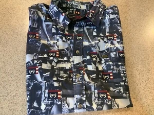 Vintage Phat Farm Kimora Lee All Over Print Shirt size XXL NWOT - Picture 1 of 11