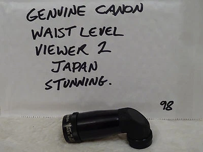 CANON ANGLE FINDER 2 with S adapter. For AE-1, AE-1 P, A-1, AT-1, AV-1 etc:. - Image 1 of 4