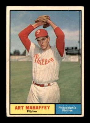1961 Topps #433 Art Mahaffey   VG/VGEX X3392722 - Image 1 of 3