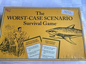 The Worst Case Scenario Survival Board Game 2001 University Games Complete - Picture 1 of 7
