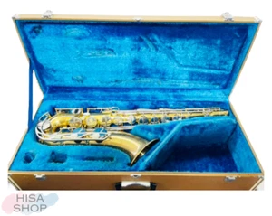 Saxofón tenor Yamaha YTS-22 modelo estudiante lacado latón hecho en Japón vintage - Imagen 1 de 11
