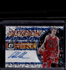 2017-18 Donruss Optic Lauri Markkanen Fast Break Prizm Autograph Auto #LMK