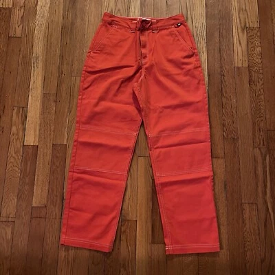 Pantalones chinos Vans Pro para mujer talla 27'' rojo granadina tiro alto Foto 1 de 4