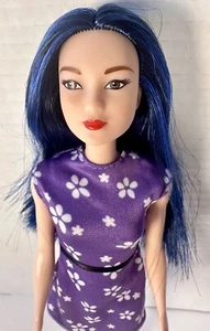 Mattel Barbie 2015 Blue/Black Hair Purple Dress Blue Shoes Lea/Kayla Face - Picture 1 of 14