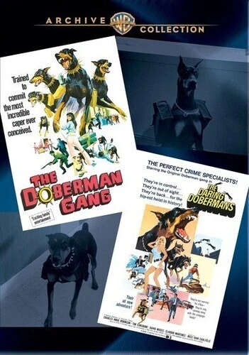 DVD The Doberman Gang (1972) / The Daring Dobermans (1973) NEW - Image 1 of 1