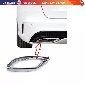 MERCEDES BENZ NEW C E CLASS W205 W213 EXHAUST TAIL PIPE CHROME TRIM LEFT N/S - Picture 1 of 6
